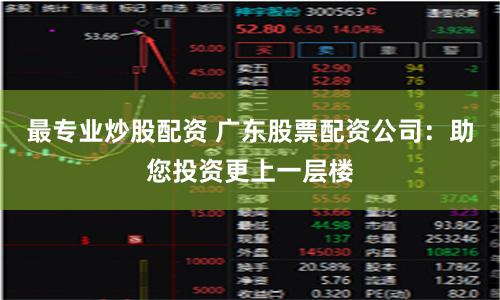 最专业炒股配资 广东股票配资公司:助您投资更上一层楼